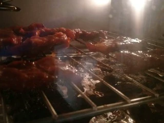 #猪里脊#绝世好叉烧-港式叉烧,再放回烤箱继续烤20分钟。