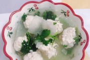 羊肉丸子氽冬瓜(做法详解,尝鲜美味)