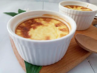 奶香鸡蛋布丁,成品