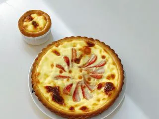 草莓挞（蛋挞皮➕蛋挞水通用）,出炉