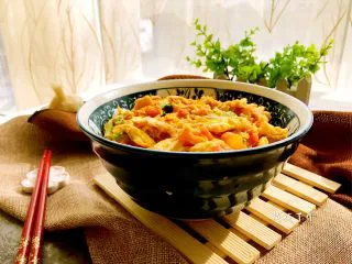 奶酪番茄鸡蛋面,成品5