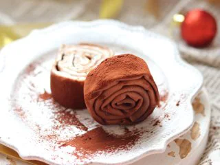 巧克力毛巾卷,很美味