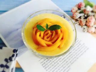 芒果香蕉奶昔,美美哒