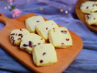 蔓越莓黄油曲奇,开吃啦，又香又酥