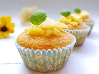 果味长崎纸杯蛋糕,成品!果香四溢的长崎蛋糕,好吃到爆!