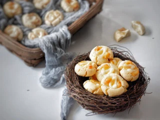 咸香芝士曲奇饼干,成品图~