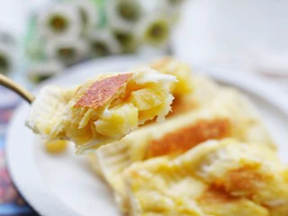 无敌好吃的苹果派,来吃呀。