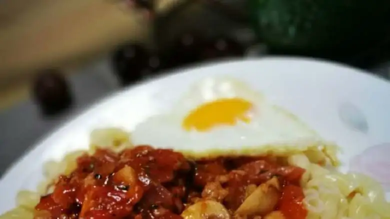 意式番茄蘑菇通心粉