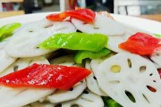 学会做一道酸辣肉丝藕片的家常菜（爽口可口，营养美味，口感鲜美）