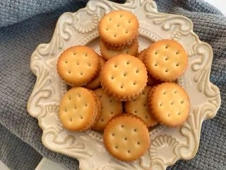 超级拉丝牛轧饼干,成品图