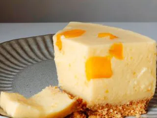 免烤❗️芒果酸奶蛋糕,很清爽的味道