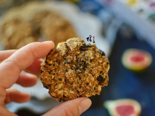 十味 高纤低脂燕麦饼干,成品图