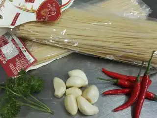 Spaghetti aop,准备食材