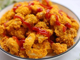 狂甩肯德基几条街的劲爆鸡米花,开吃喽~