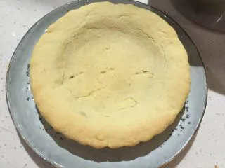 #春日烘焙教室# 草莓塔,烤好后的样子