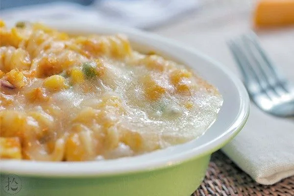 芝士南瓜焗意面