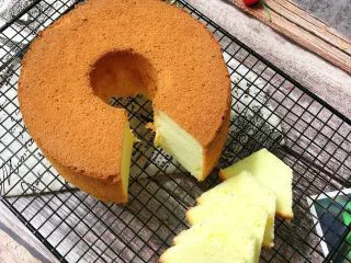 奶油奶酪戚风,可以吃喽😊