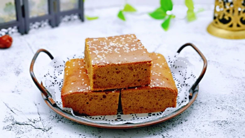 红糖枣糕别在外面买了~自己在家做~健康无添加