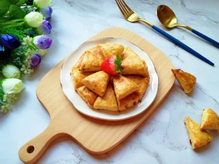 香蕉蔓越莓司康,满屋子飘香。