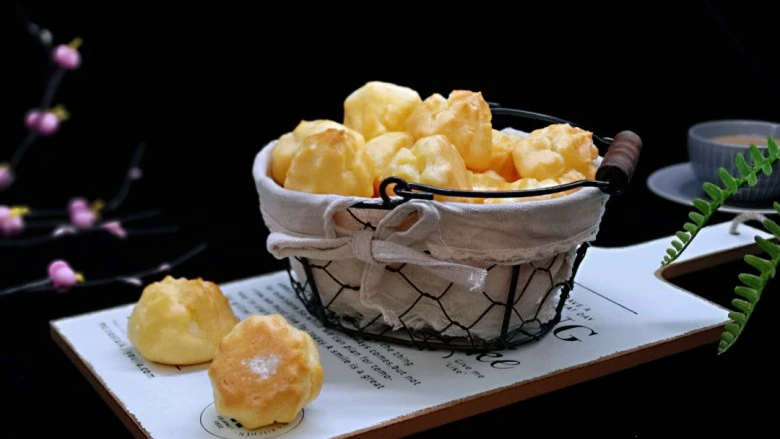 零失败~奶油泡芙 外酥内软吃出幸福甜蜜