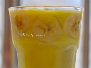 送你一杯好喝又美丽的思慕雪,思慕雪颜色整体搭配要协调，这一杯，浓烈黄色风。