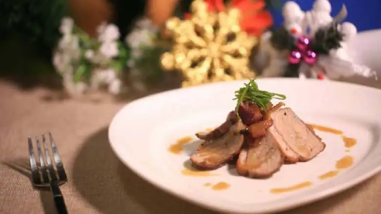 法式香橙煎鸭胸