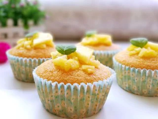 果味长崎纸杯蛋糕,成品!果味长崎纸杯蛋糕!