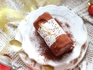 巧克力毛巾卷,成品