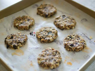 十味 高纤低脂燕麦饼干,按扁