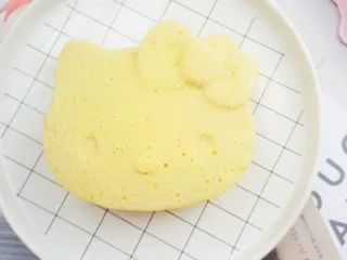 无水无油酸奶蛋糕 ,反面成品