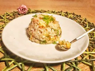 土豆苹果炖饭,铛铛！就可以享用啦！