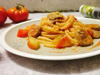 了不起的小番茄 番茄牛丸芝士意面,看~~~很诱惑有木有!