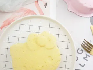 无水无油酸奶蛋糕 ,成品