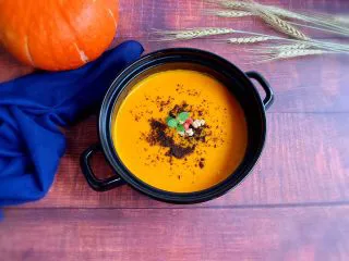 黄金南瓜汤（无奶油版）,成品
