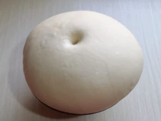 波兰种蔓越莓吐司面包,放入发酵盒中，盖上盖子发酵至原来的两倍大。温度在25-28度间进行发酵，一定要保持面团的湿度，发酵的特别好。