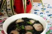 美味健康的紫菜肉丸儿汤(营养均衡,味道鲜美,教你制作一道家常菜)