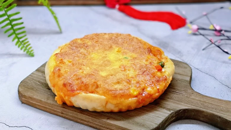 披萨新吃法~奥尔良鸡丁披萨