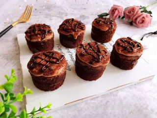 脏脏杯子蛋糕,成品