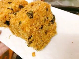 海苔肉松小贝,肉松小贝完成了