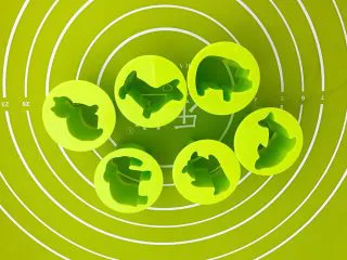 宝宝健康食谱 蛋黄动物饼干,饼干模具