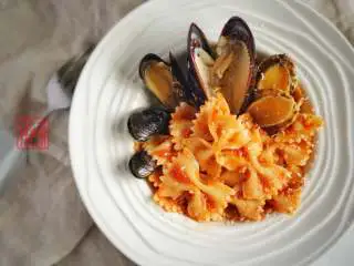 承味海鲜鲍鱼蝴蝶意面，其实西餐的我也可以,成品4