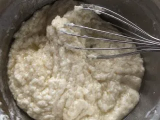 十寸古早蛋糕,尽量混合均匀