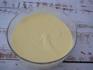 酸奶芝士蛋糕,翻拌均匀