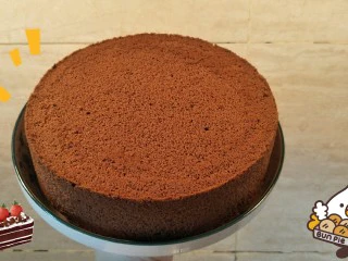 十分优秀de巧克力戚风蛋糕,OK👌！