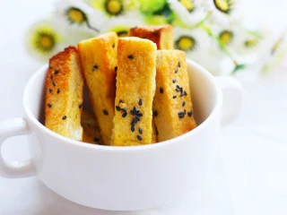 超好吃的土司条,做法超简单。