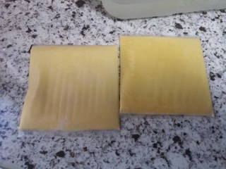 宝宝无糖奶酪棒,芝士片两片备用