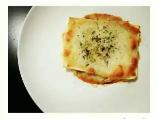 敲好吃肉酱千层面(๑•́ ؎ •̀๑),完成了✨厚实的口感不输西餐厅