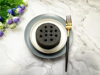 蜂窝煤戚风蛋糕,好吃。