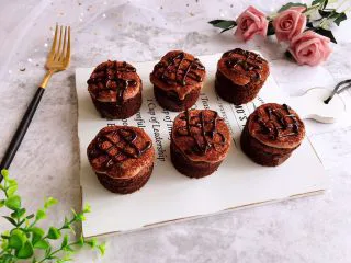 脏脏杯子蛋糕,成品