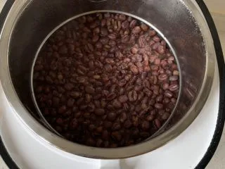 奶香红豆小元宵,一个程序结束，红豆煮的烂烂的，沙沙的